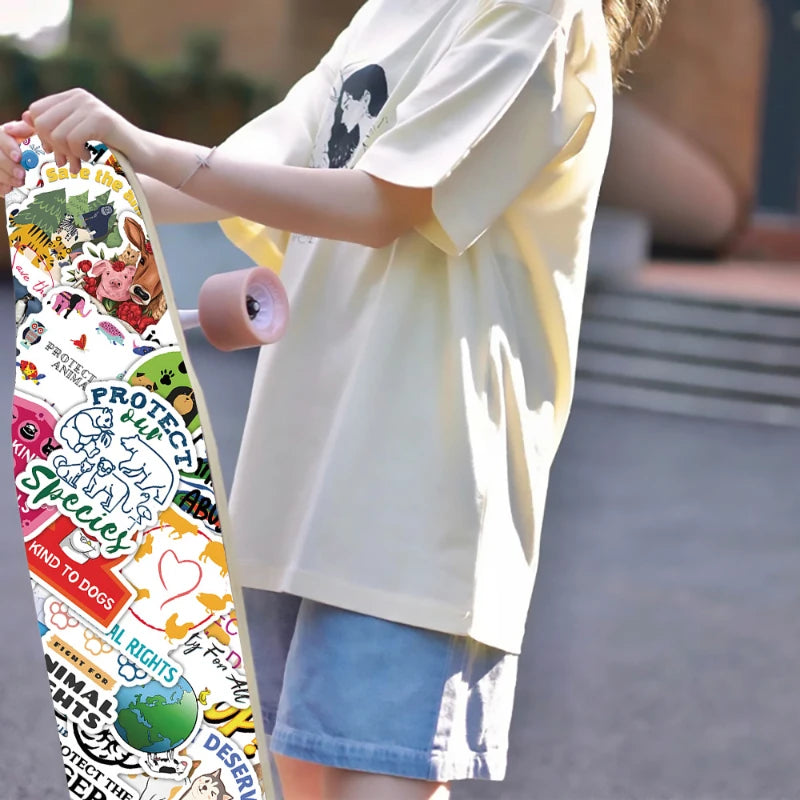 nature stickers / waterproof