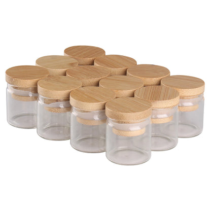 12pcs glass jars