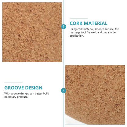 cork yoga/massage ball