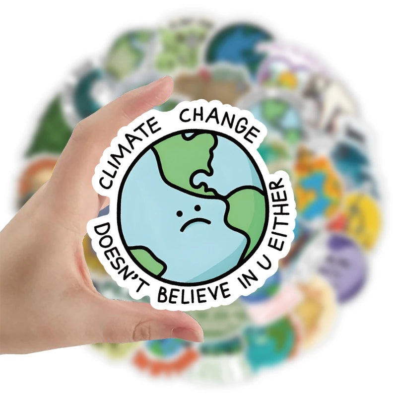 nature stickers / waterproof